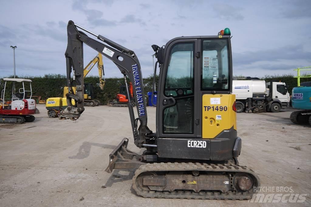 Volvo ECR 25 D Mini kotrók < 7t