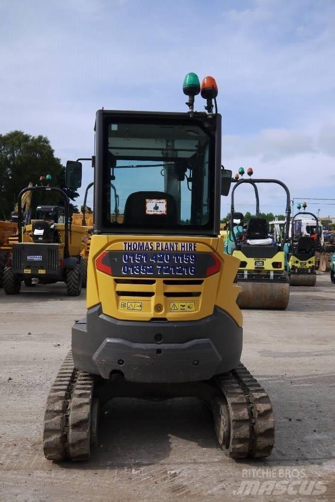 Volvo ECR 25 D Mini kotrók < 7t