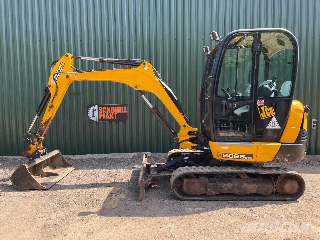 JCB 8026 CTS Mini kotrók < 7t