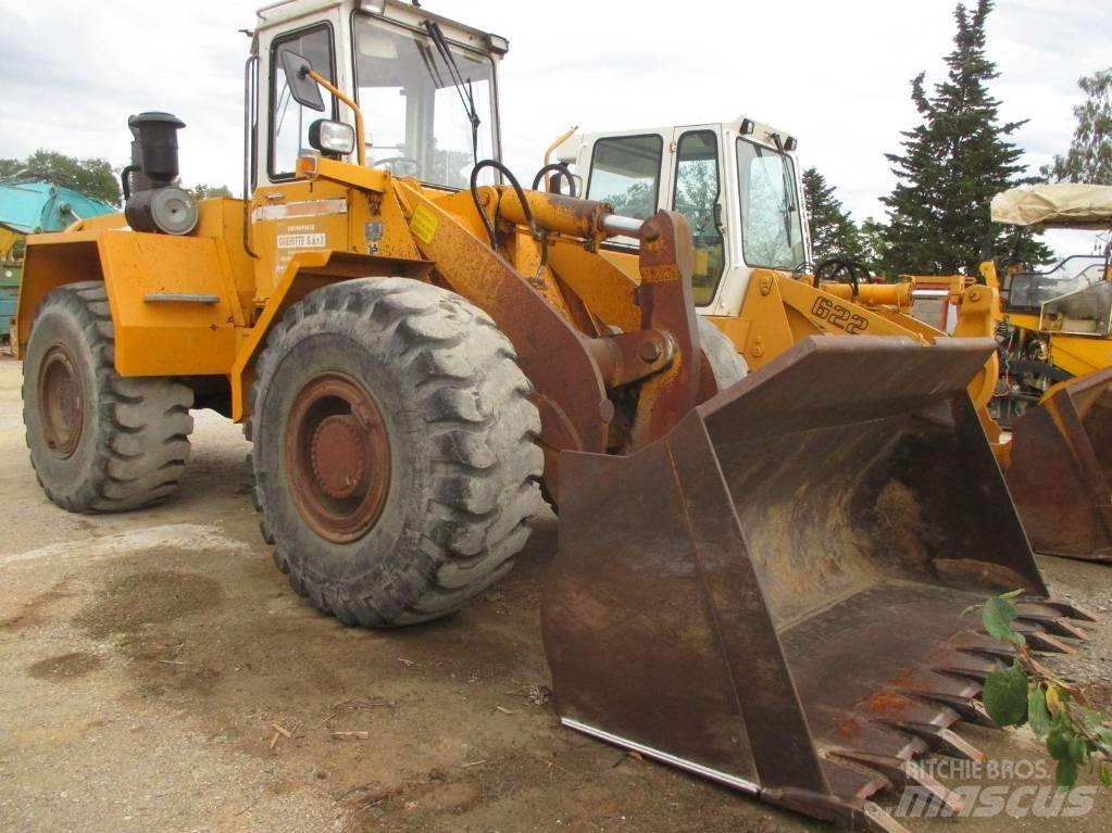 Liebherr L 541 Gumikerekes homlokrakodók