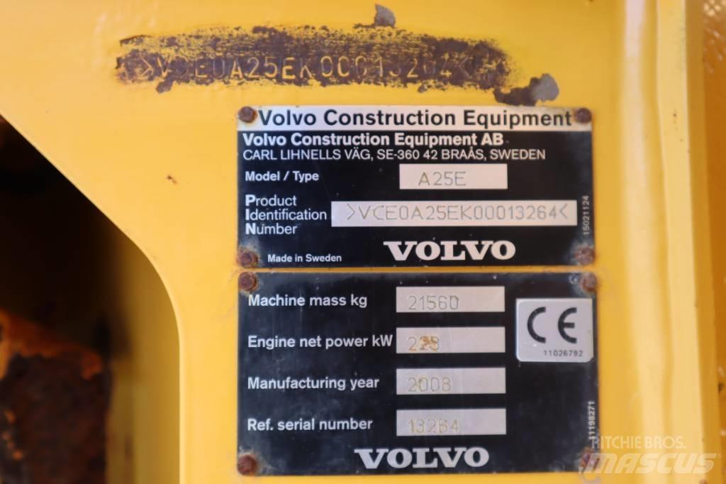 Volvo A25E Csuklósdömperek