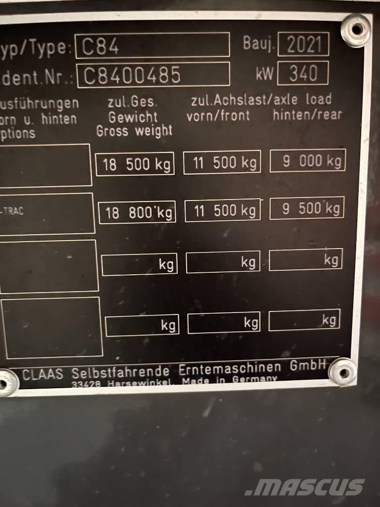 CLAAS Lexion 6800 Kombájnok