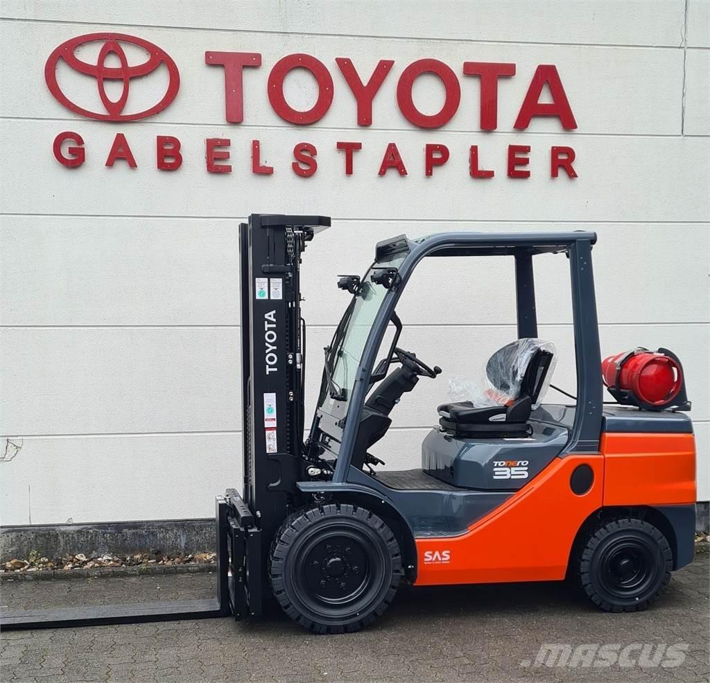 Toyota 02-8FGJF35 Gázüzemű targoncák