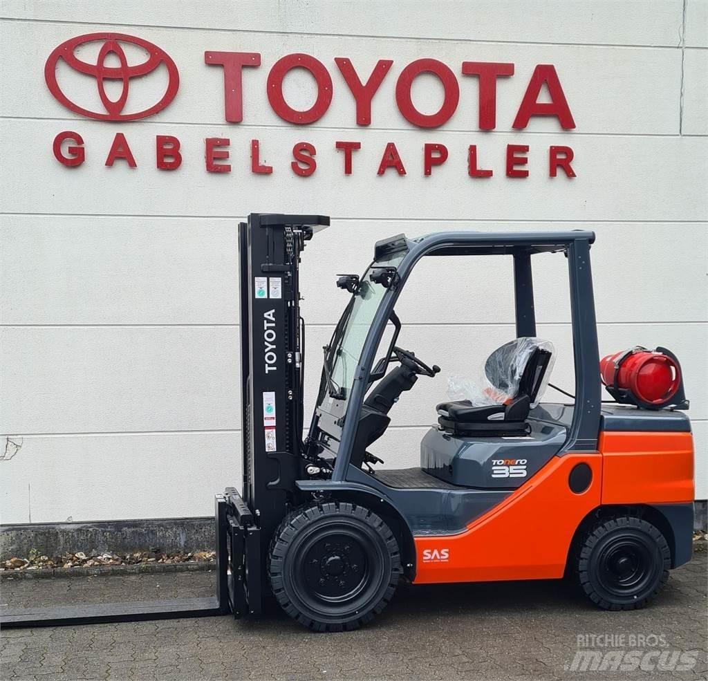 Toyota 02-8FGJF35 Gázüzemű targoncák