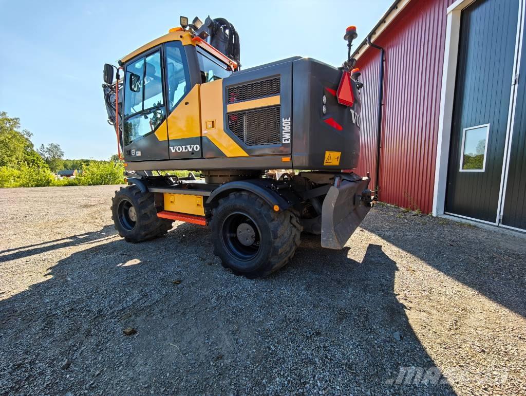 Volvo EW160E Gumikerekes kotrók