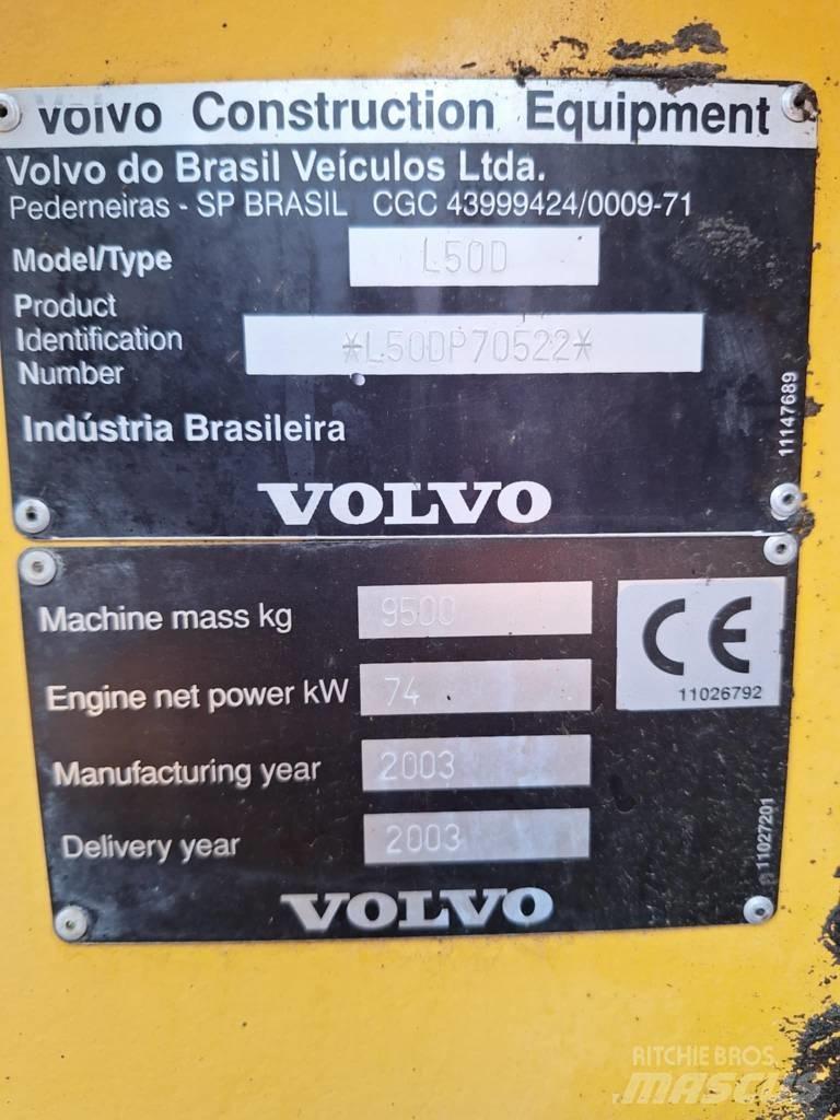 Volvo L 50 D Gumikerekes homlokrakodók