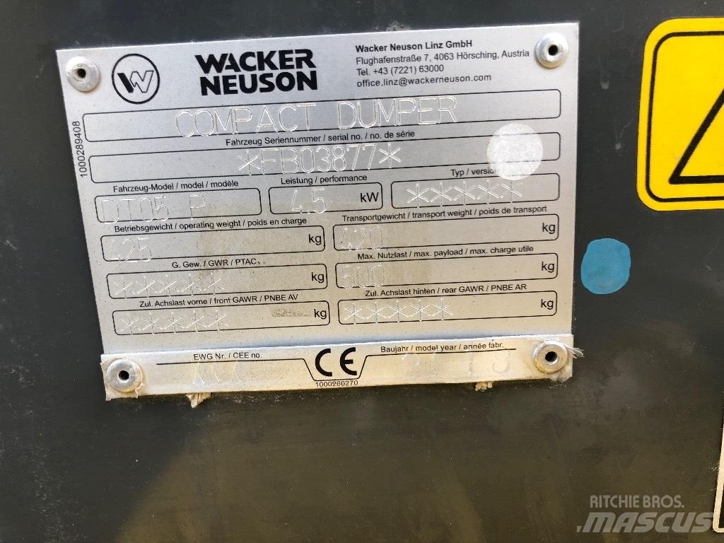 Wacker Neuson DT 05 Lánctalpas dömperek