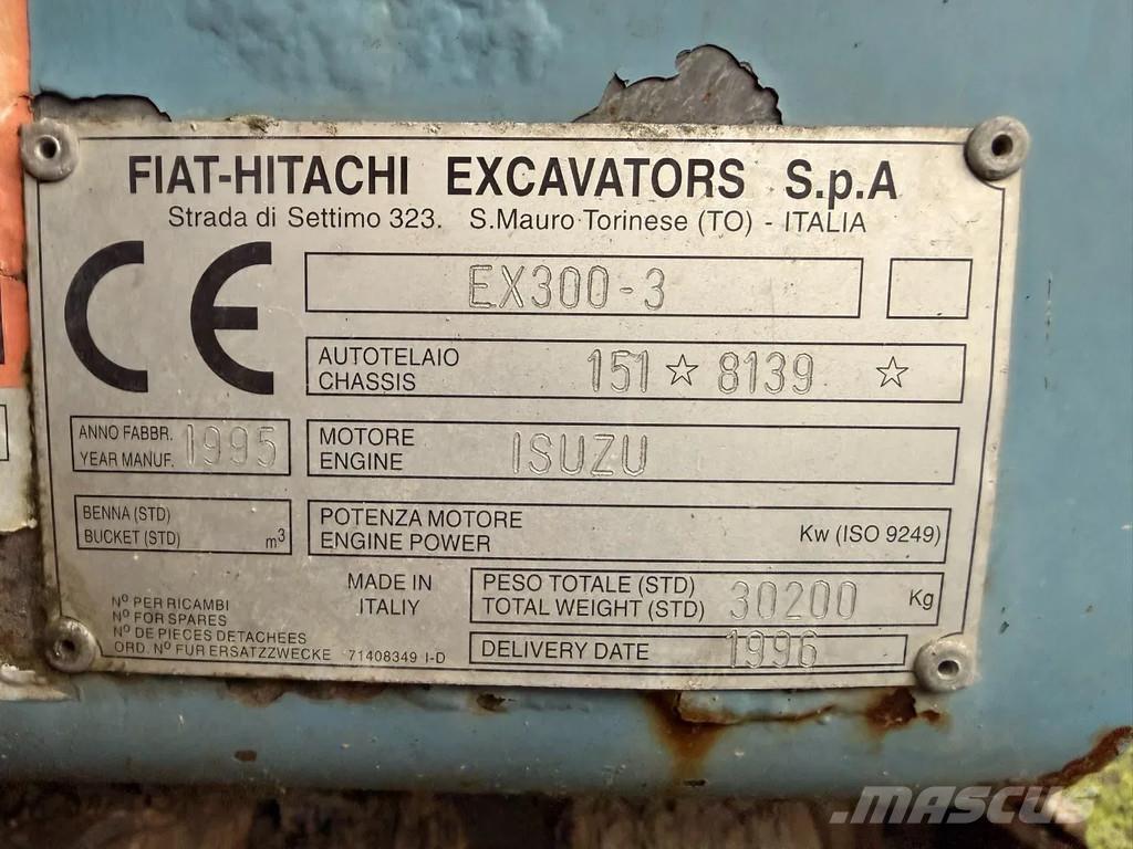 Hitachi EX300-3 Lánctalpas kotrók