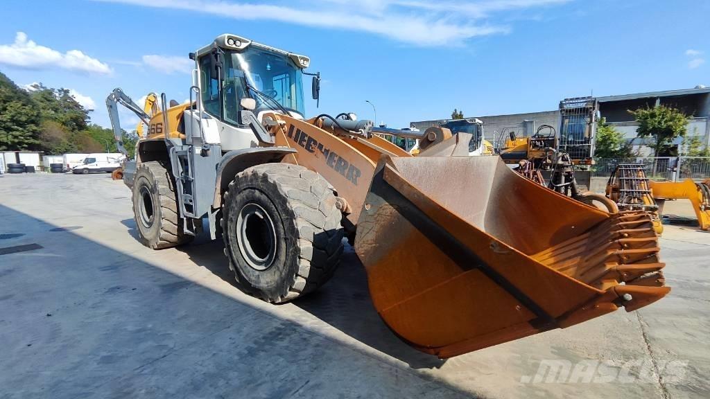 Liebherr L 566 Gumikerekes homlokrakodók