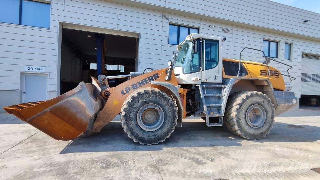 Liebherr L 566 Gumikerekes homlokrakodók
