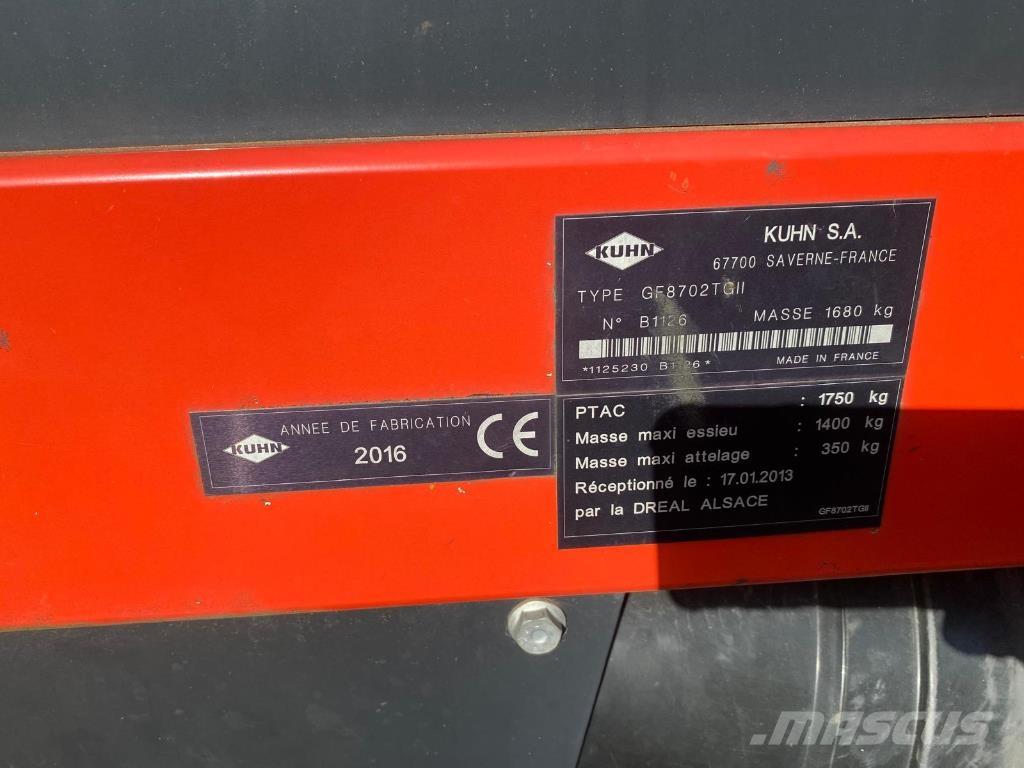 Kuhn GF8702T GII Rendkészítő