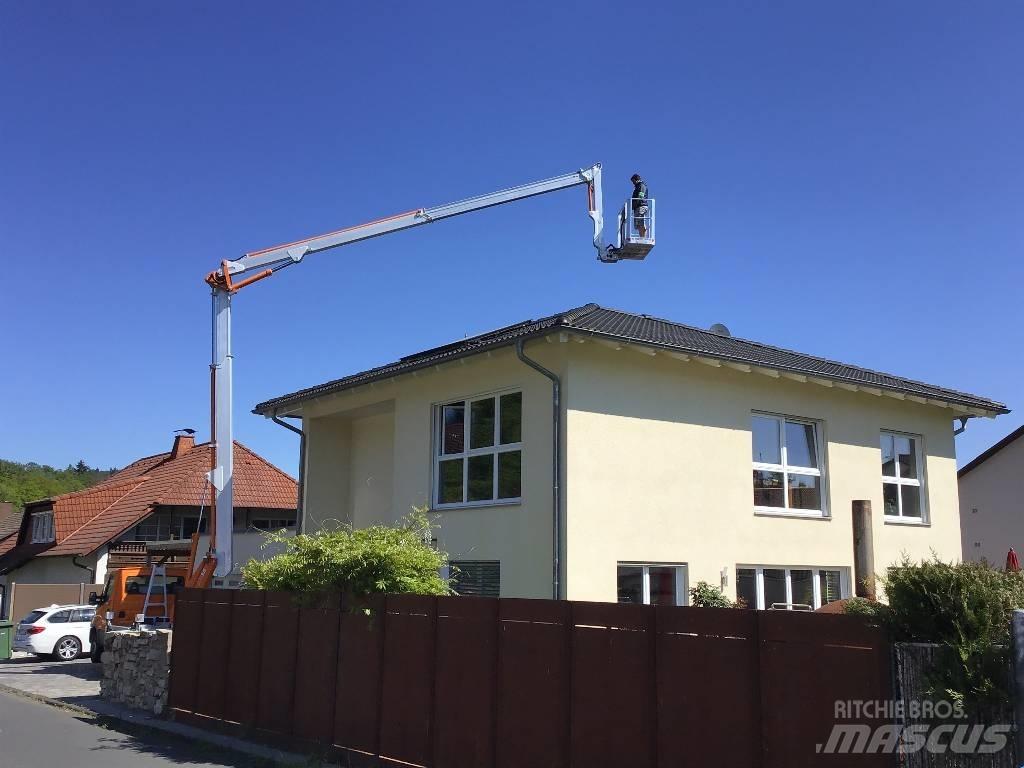 Multitel MZ 250 Teherautóra szerelt emelők és állványok