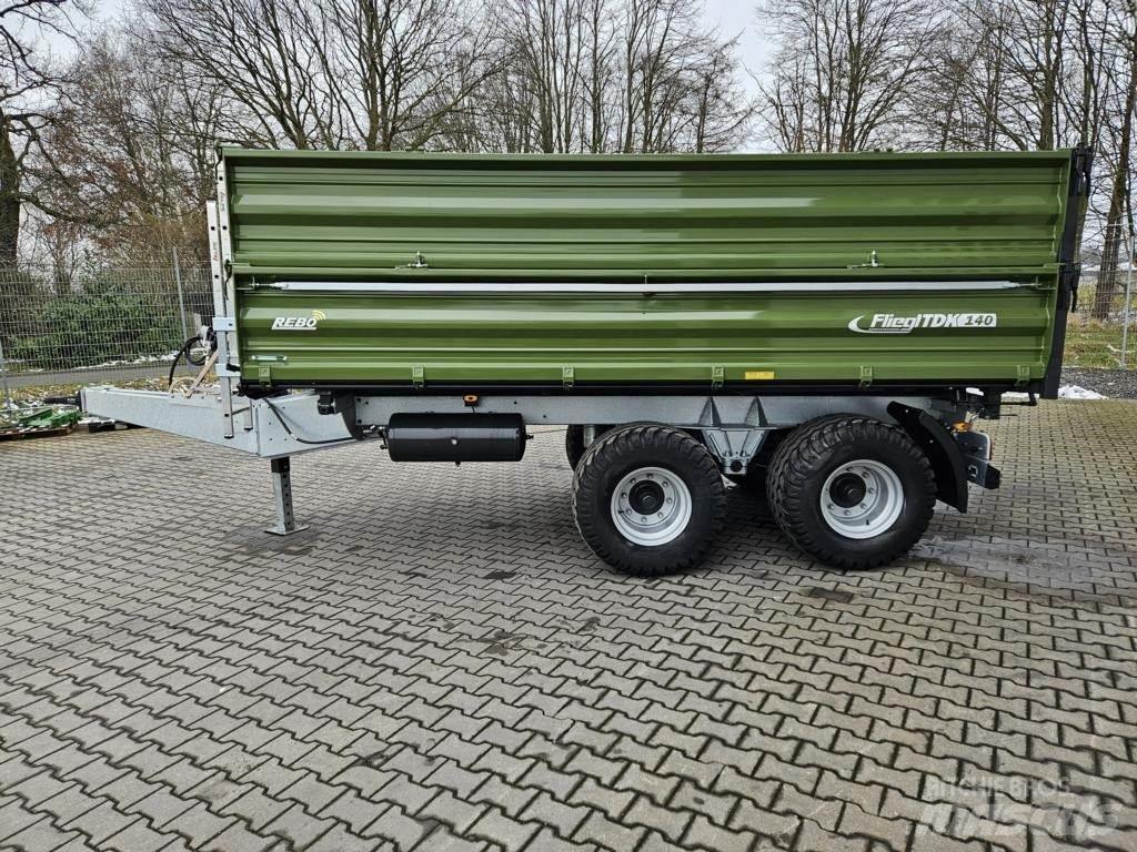 Fliegl TDK 140 FOX Bálaszállító pótkocsi