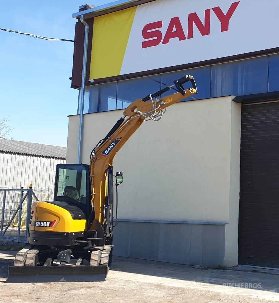 Sany SY50U Mini kotrók < 7t