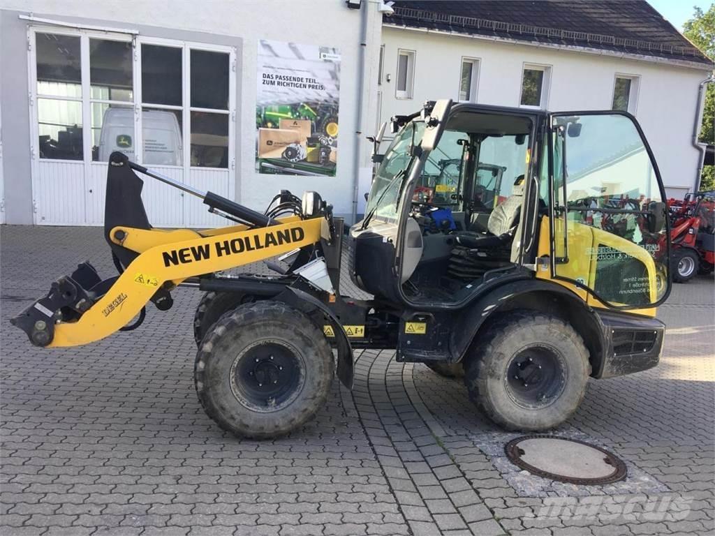 New Holland W50c Gumikerekes homlokrakodók