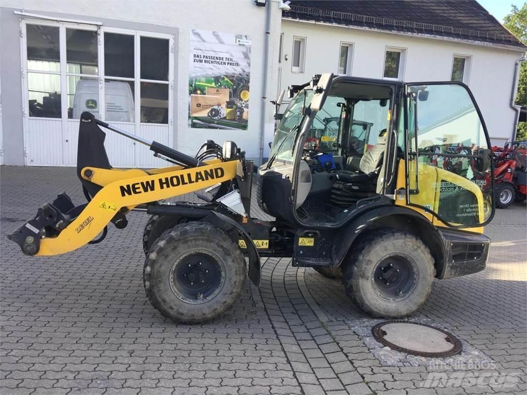 New Holland W50c Gumikerekes homlokrakodók