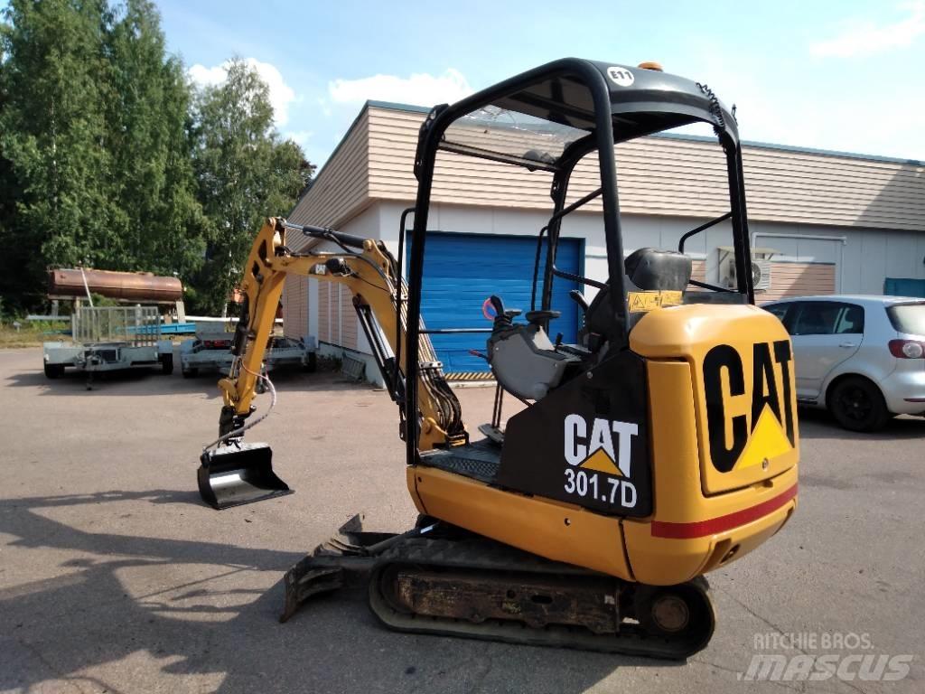 CAT 301.7 D Mini kotrók < 7t