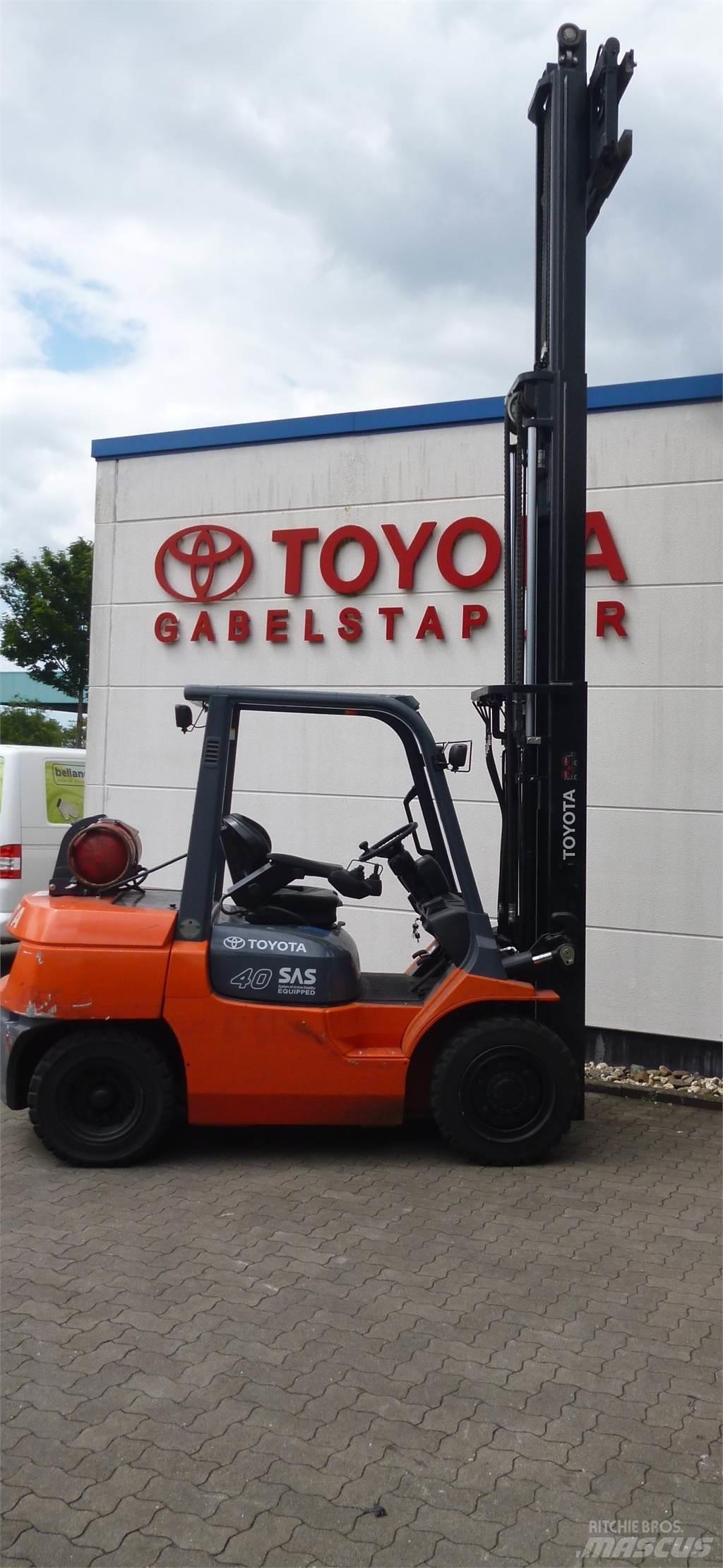 Toyota 02-7FG35 Gázüzemű targoncák