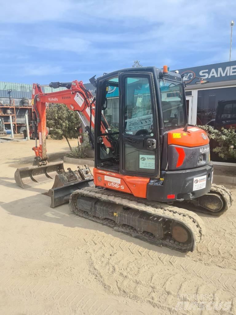 Kubota U 56-5 Mini kotrók < 7t