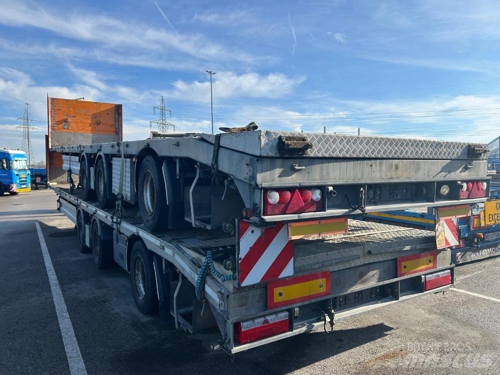 Hangler 3STZL24 Mélybölcsős félpótkocsik