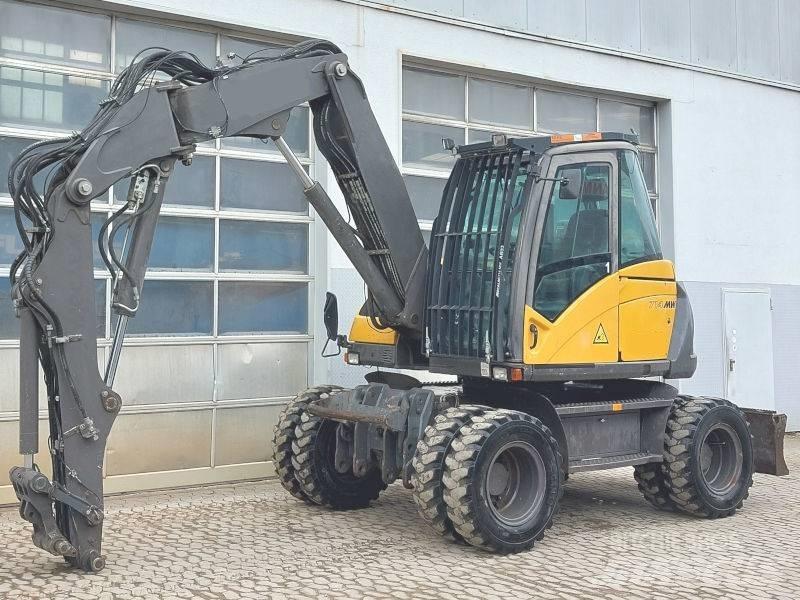 Mecalac 714 MW Gumikerekes kotrók