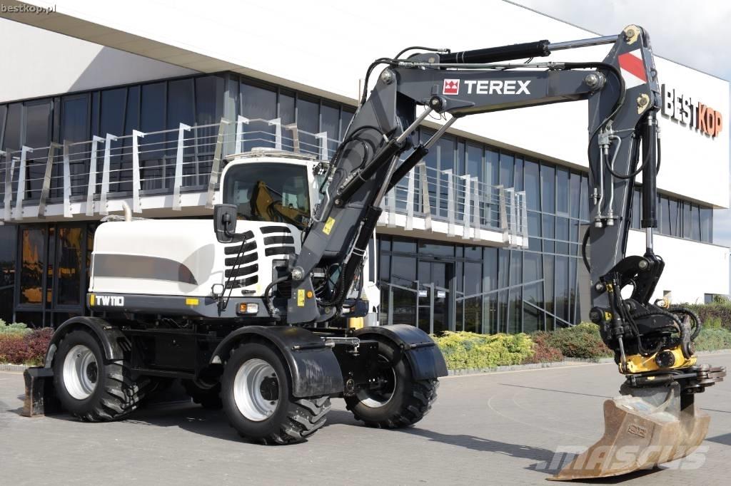 Terex Schaeff TW110 Gumikerekes kotrók