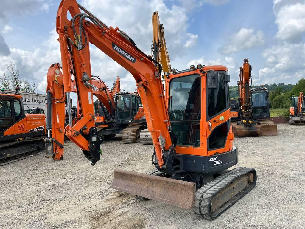 Doosan DX35Z Mini kotrók < 7t