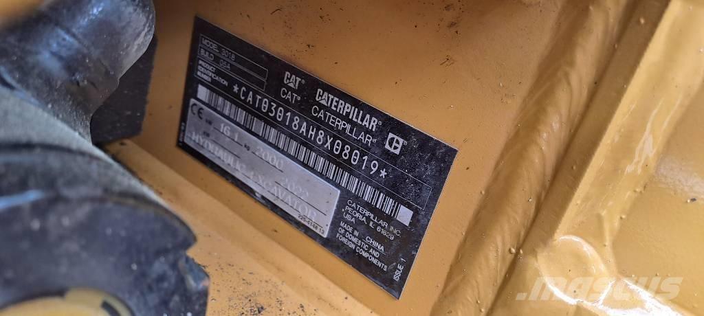 CAT 301.8 Mini kotrók < 7t