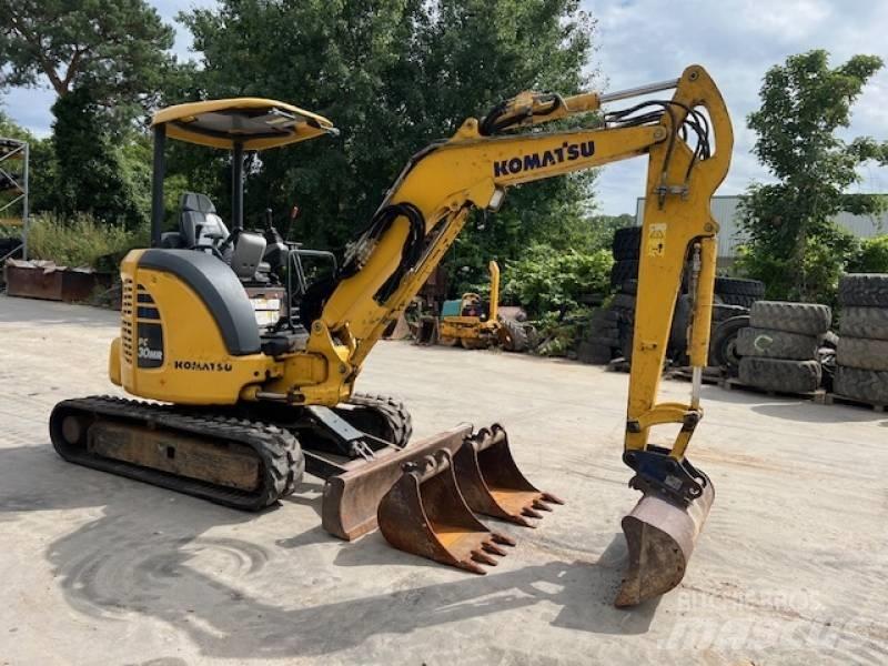Komatsu PC 30 MR 5 Mini kotrók < 7t
