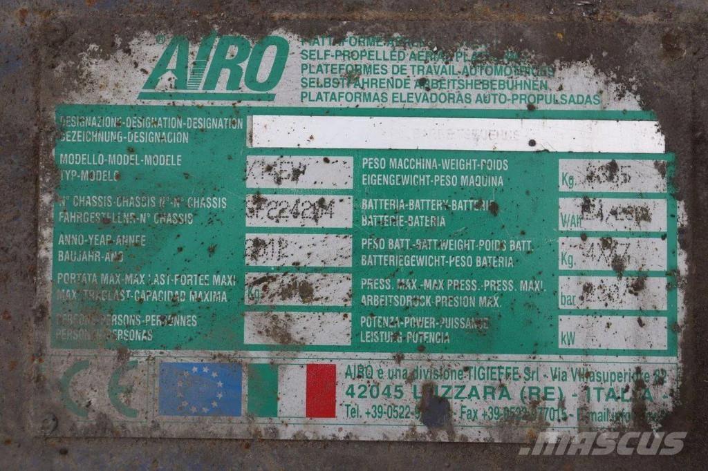 Airo X14EV Ollós emelők