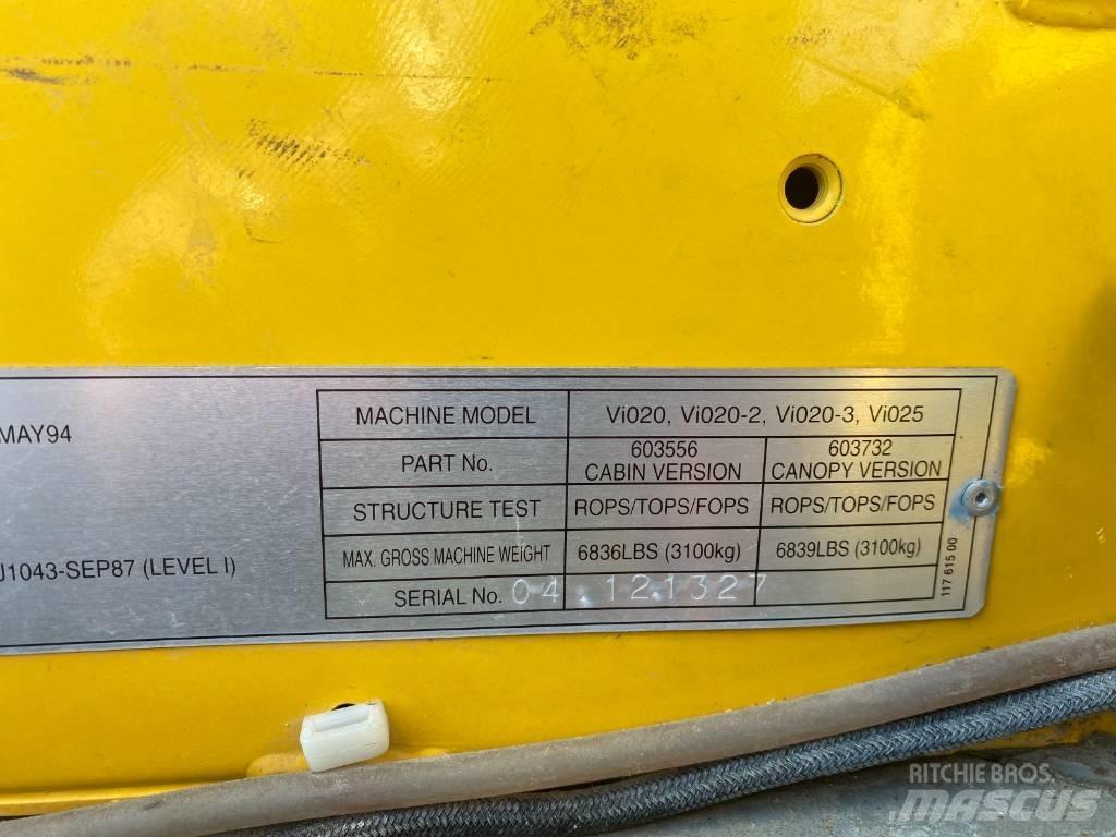 Yanmar Vio 25 Mini kotrók < 7t