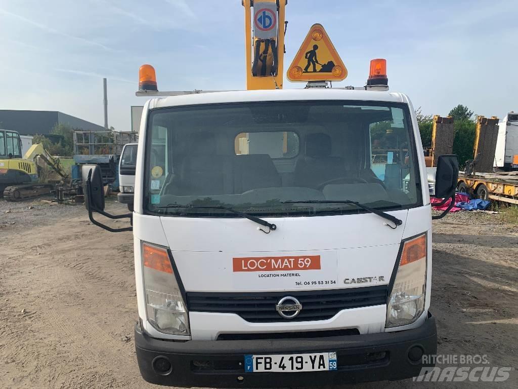 Nissan Cabstar Teherautóra szerelt emelők és állványok