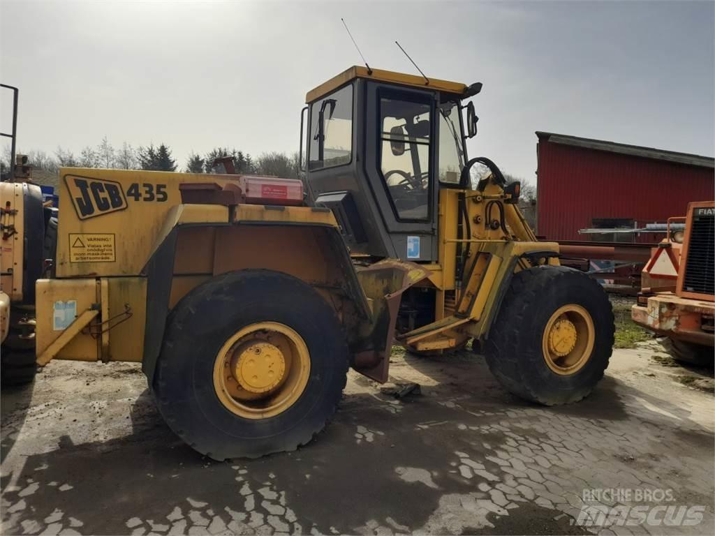 JCB 435 Gumikerekes homlokrakodók