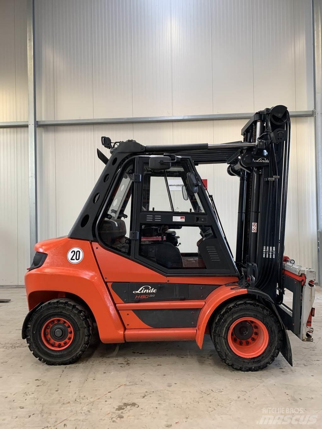 Linde H80D Dízel targoncák