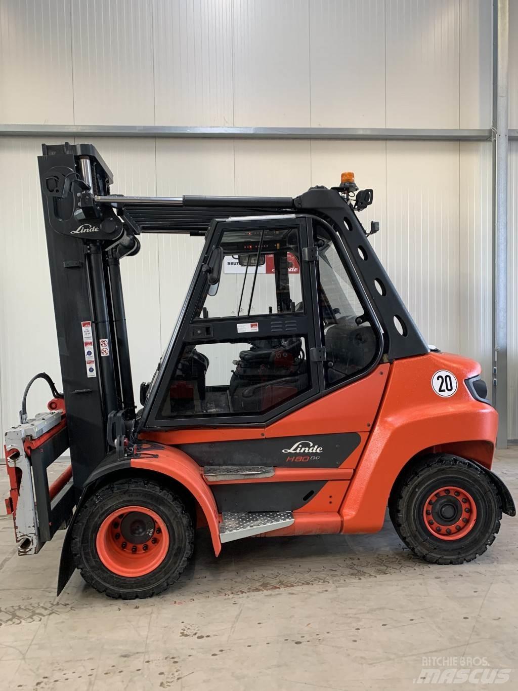 Linde H80D Dízel targoncák