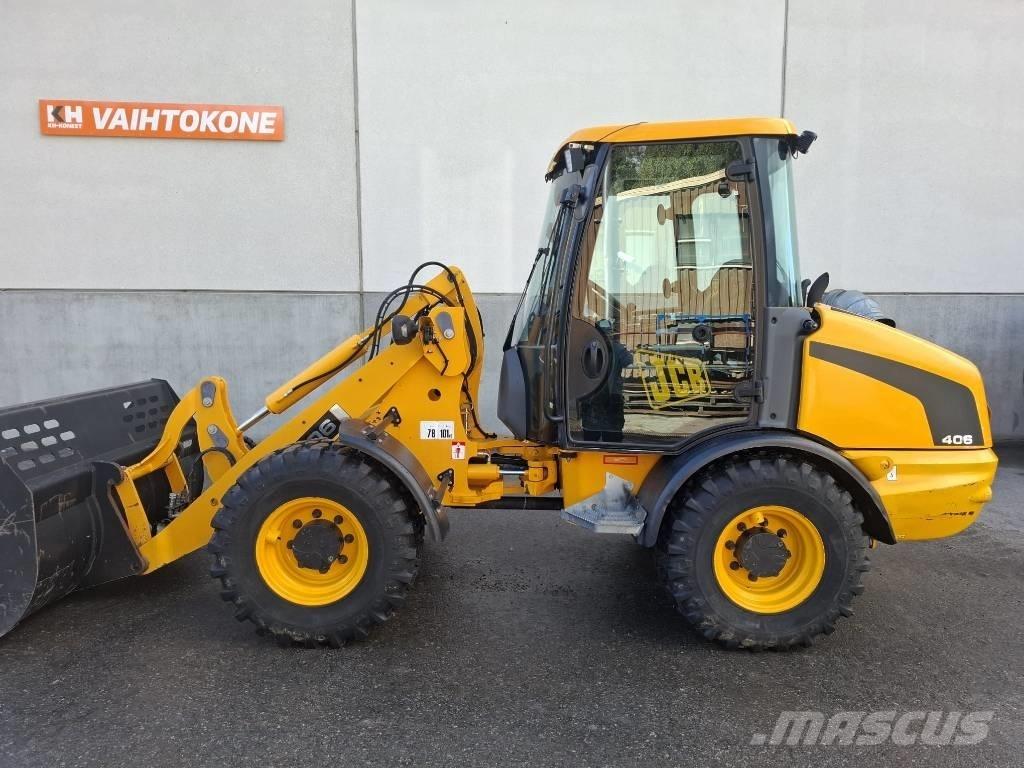 JCB 406 Gumikerekes homlokrakodók