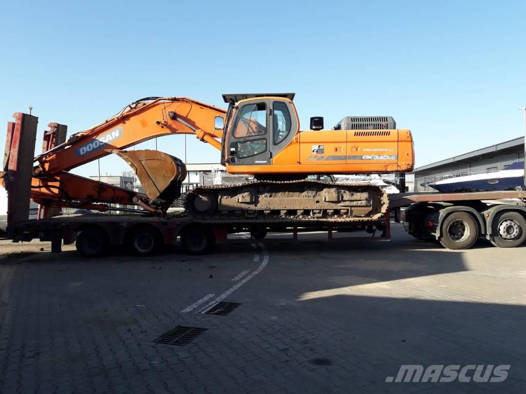 Doosan DX 340 LC Lánctalpas kotrók
