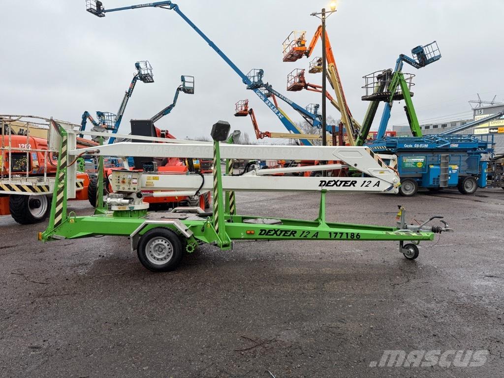 Dexter 12 A Pótkocsira szerelt emelők és állványok