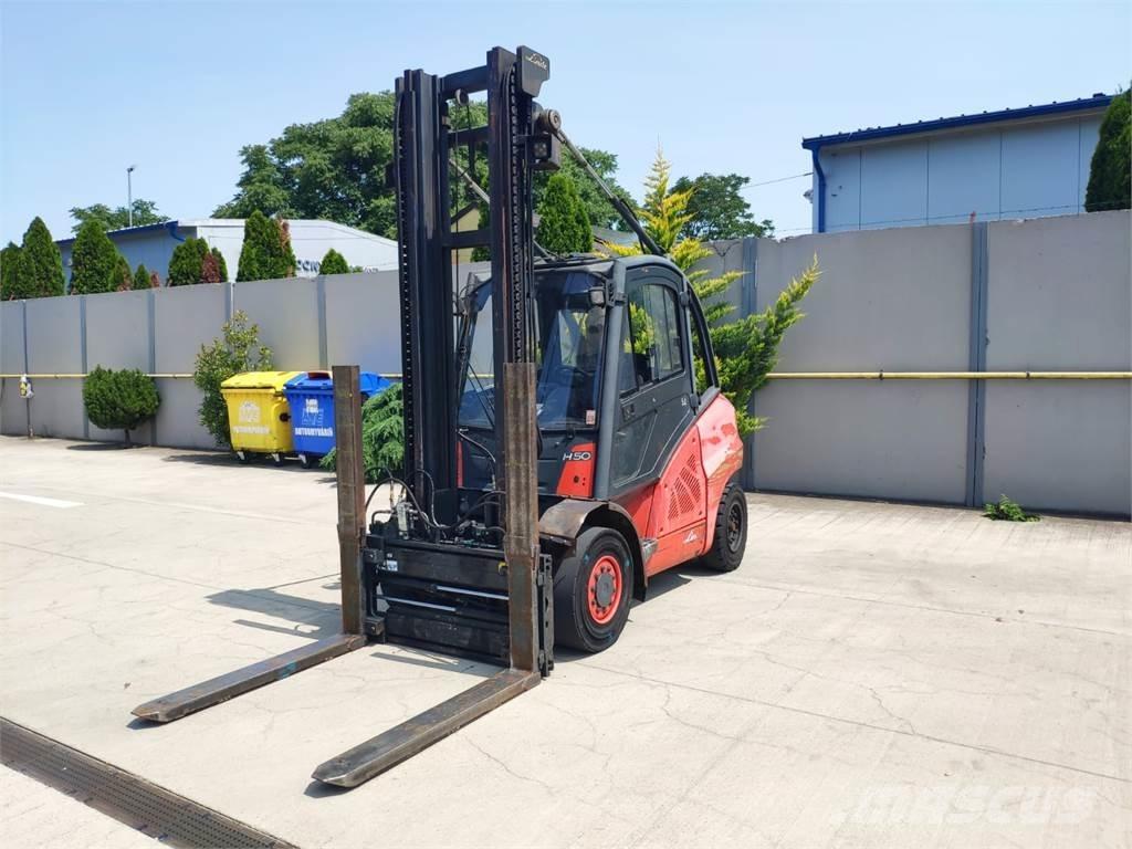 Linde H50D Dízel targoncák