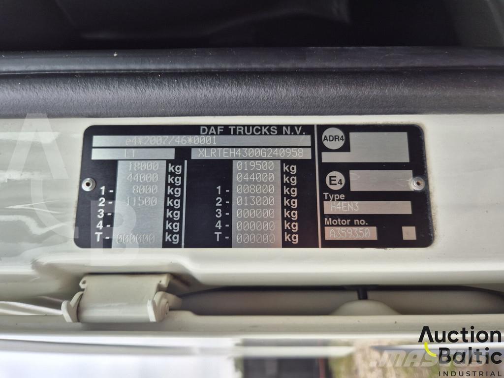 DAF XF 480 FT Nyergesvontatók