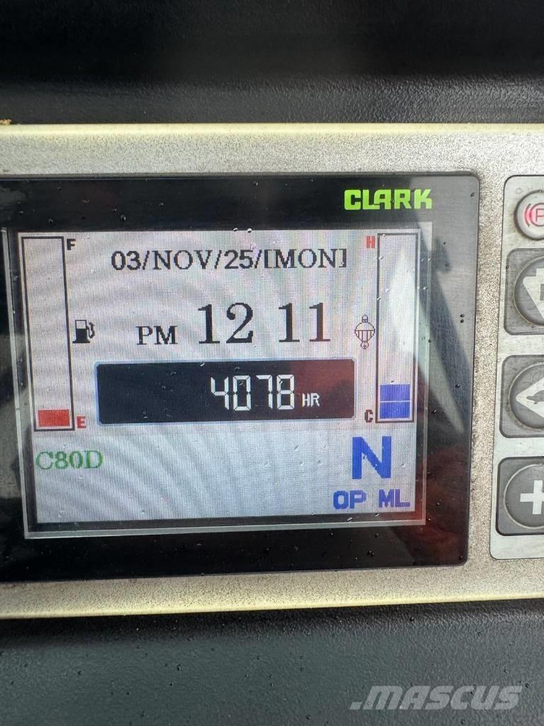 Clark C 80 D Dízel targoncák