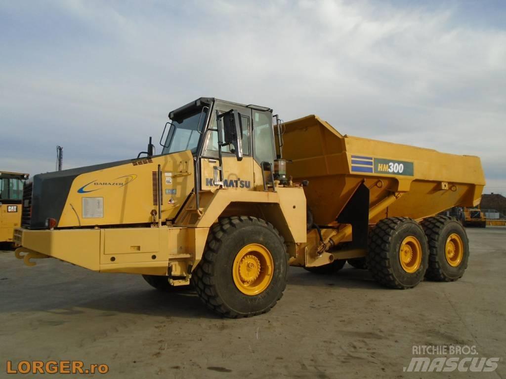 Komatsu HM300-2 Csuklósdömperek