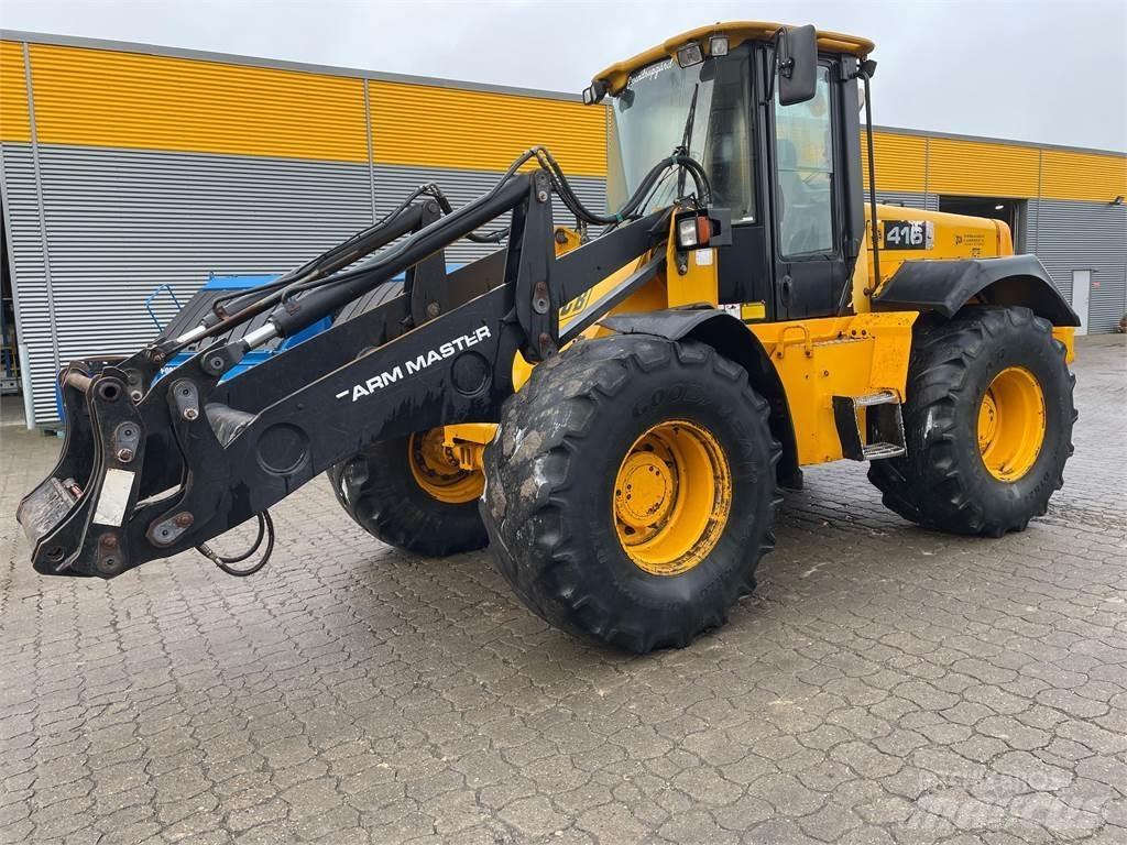 JCB 416S Gumikerekes homlokrakodók