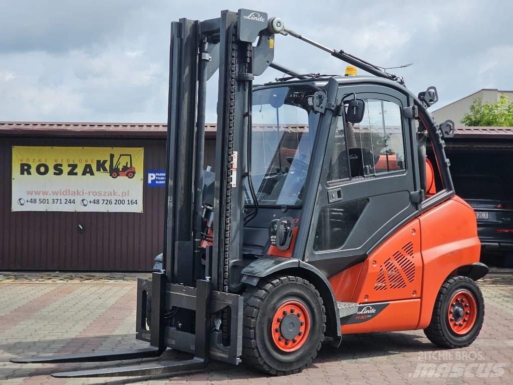 Linde H50T-02 Gázüzemű targoncák