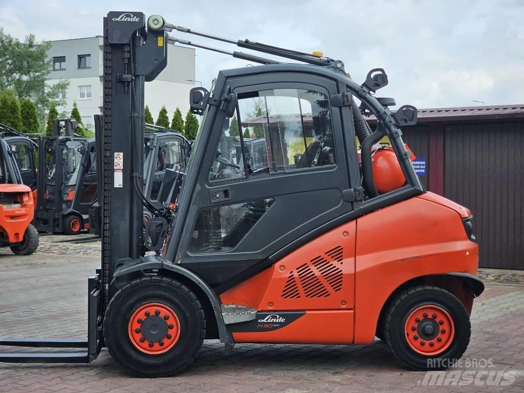 Linde H50T-02 Gázüzemű targoncák