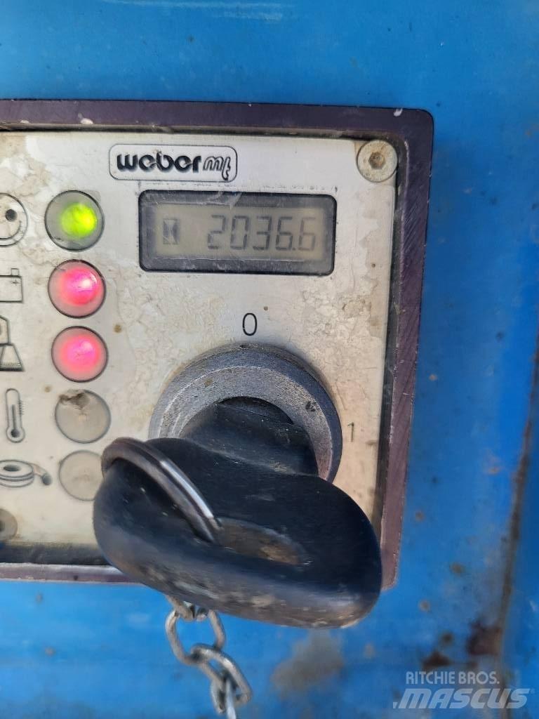 Weber CR 8 CCD Vibrátorok