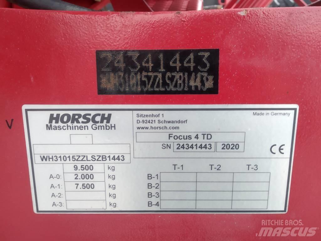 Horsch Focus 4 TD Sorvetőgép