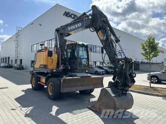 Volvo EWR150E Gumikerekes kotrók