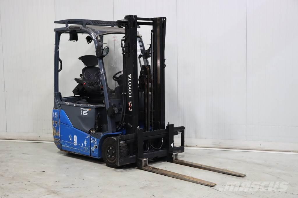 Toyota 8FBE16T Elektromos targoncák