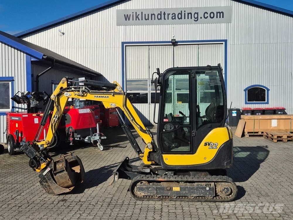 Yanmar SV 22 Mini kotrók < 7t